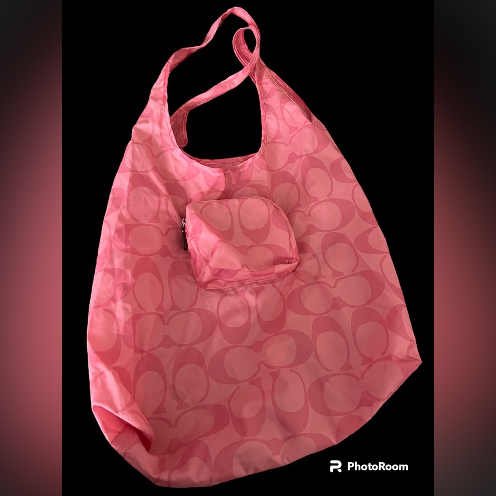 Rare Coach reusable shopping bag